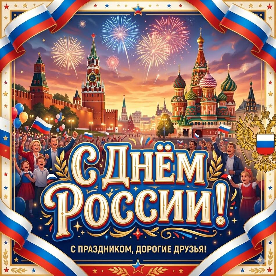 12 июня. День России!